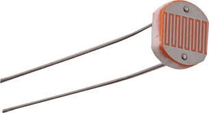 optoe electronics-شکل یک مقاومت حساس به نور،ال دی آر
